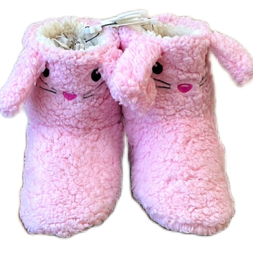 New with Tag Charles Albert New York Bunny Home Slippers Size L